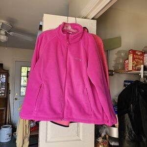 Columbia full zip fleece jacket